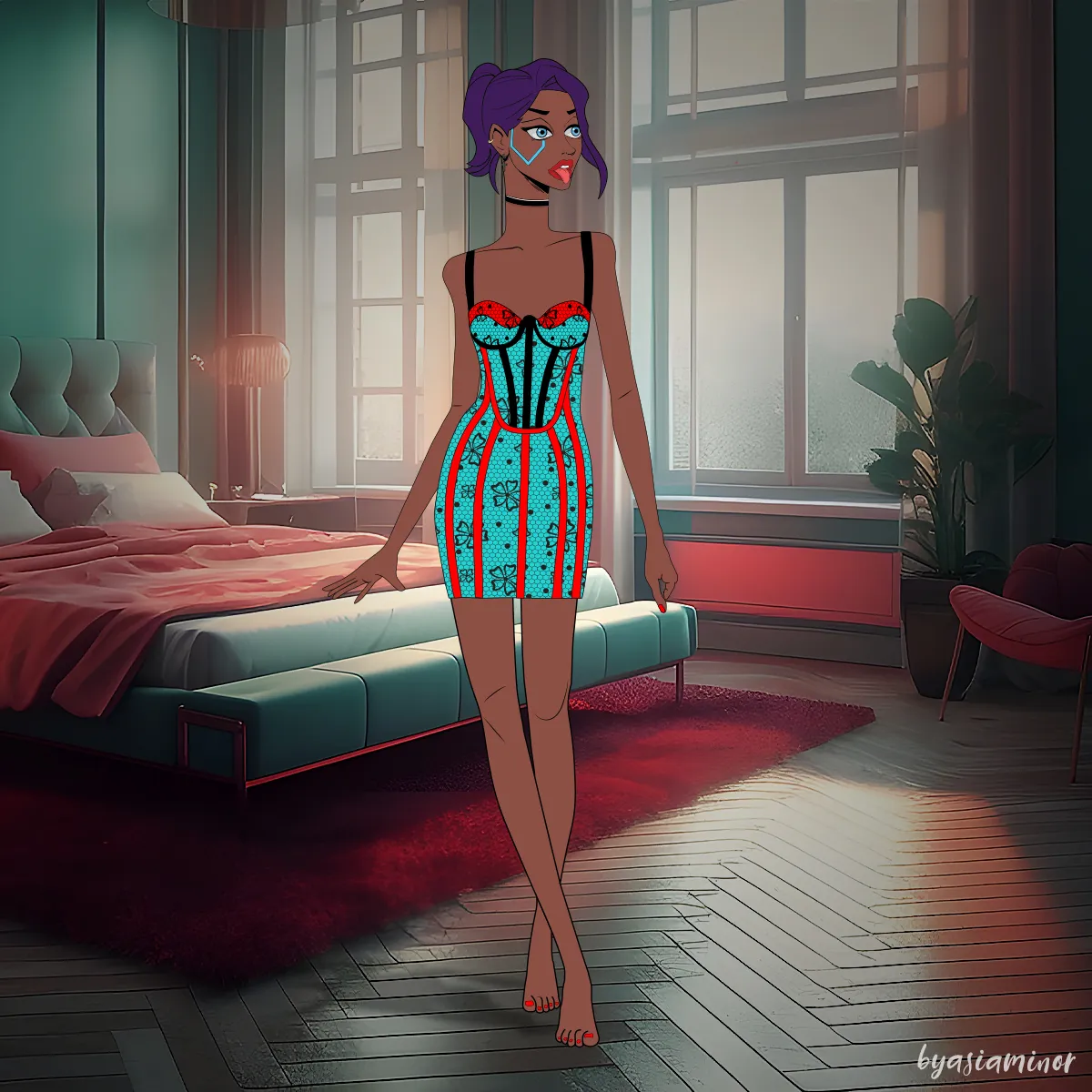 Fame Lady IP Art